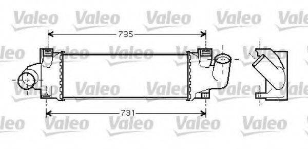 VALEO 818717 Інтеркулер