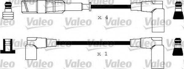 VALEO 346144 Комплект дротів запалення