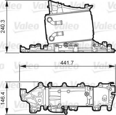 Інтеркулер VALEO 818266