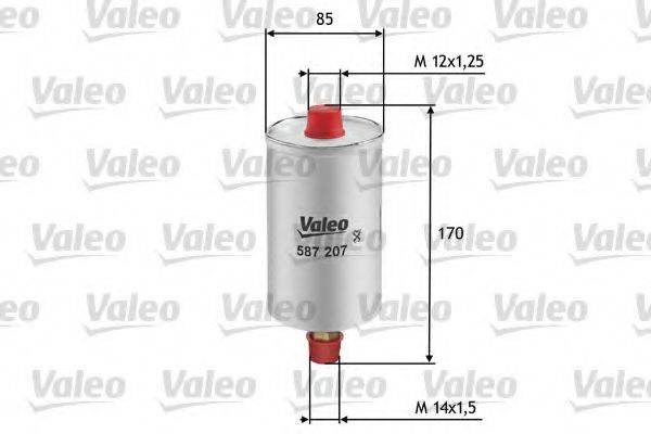 Паливний фільтр VALEO 587207