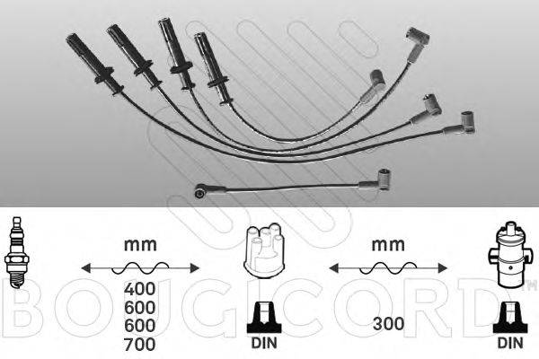 BOUGICORD 4161 Комплект дротів запалення