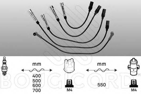 BOUGICORD 7247 Комплект дротів запалення