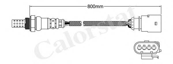 Лямбда-зонд CALORSTAT BY VERNET LS140665