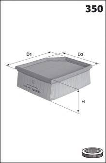 MECAFILTER ELP9460 Повітряний фільтр