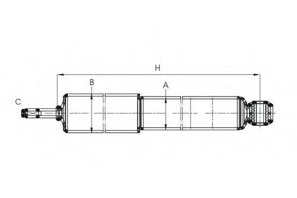 SCT GERMANY Z2976 Амортизатор