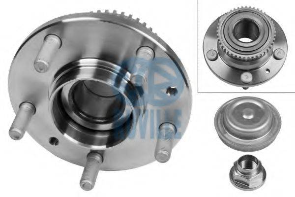 RUVILLE 7037 Комплект підшипника ступиці колеса