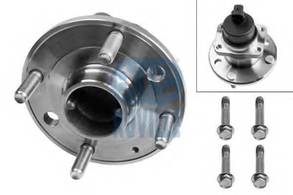 RUVILLE 5365 Комплект підшипника ступиці колеса