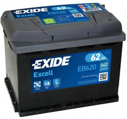 Стартерна акумуляторна батарея; Стартерна акумуляторна батарея EXIDE EB620