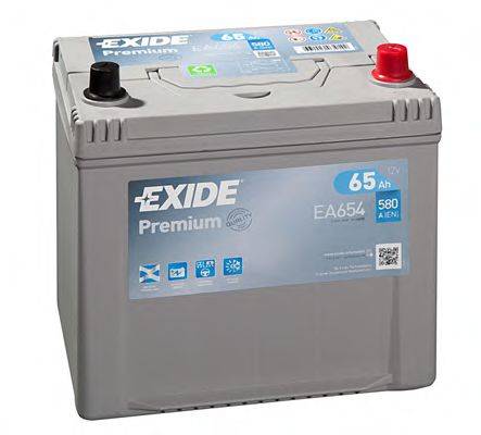 EXIDE EA654 Стартерная аккумуляторная батарея; Стартерная аккумуляторная батарея