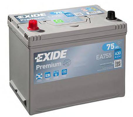 Стартерна акумуляторна батарея; Стартерна акумуляторна батарея EXIDE _EA755