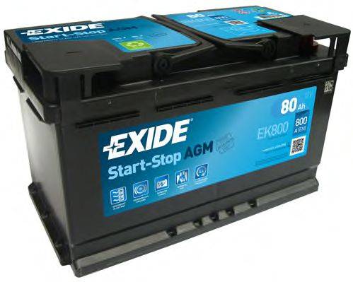 Стартерна акумуляторна батарея; Стартерна акумуляторна батарея EXIDE EK800