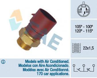 FAE 38040 Термові вимикач, вентилятор радіатора
