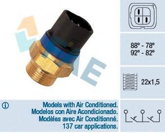 FAE 38110 Термові вимикач, вентилятор радіатора