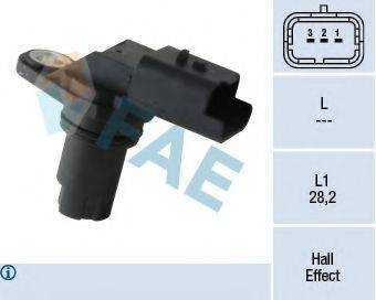 FAE 79306 Датчик, положення розподільного валу