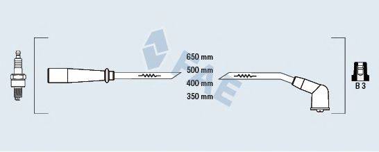 FAE 85147 Комплект дротів запалення