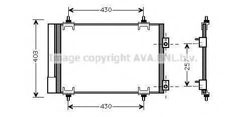 Конденсатор, кондиціонер AVA QUALITY COOLING CN5231D