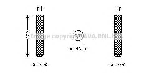 Осушувач, кондиціонер AVA QUALITY COOLING DND253