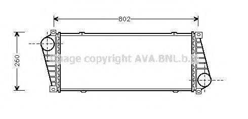 AVA QUALITY COOLING MS4217 Інтеркулер