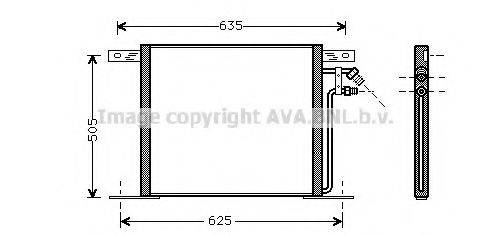 AVA QUALITY COOLING MS5220 Конденсатор, кондиціонер