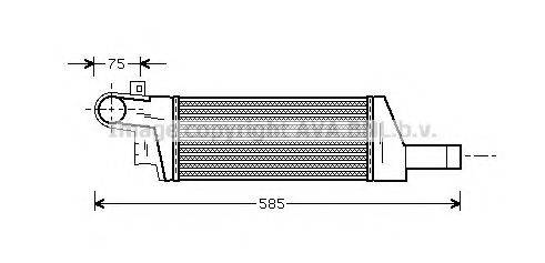 AVA QUALITY COOLING OLA4322 Інтеркулер