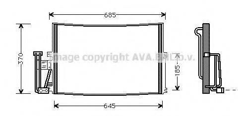 Конденсатор, кондиціонер AVA QUALITY COOLING OLA5241