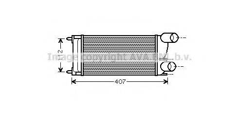 Інтеркулер AVA QUALITY COOLING PE4337