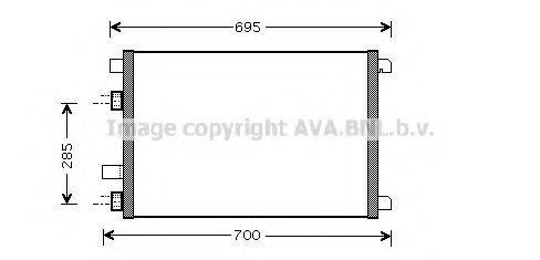 Конденсатор, кондиціонер AVA QUALITY COOLING RT5305