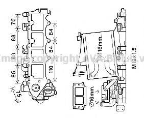 Інтеркулер AVA QUALITY COOLING VW4376