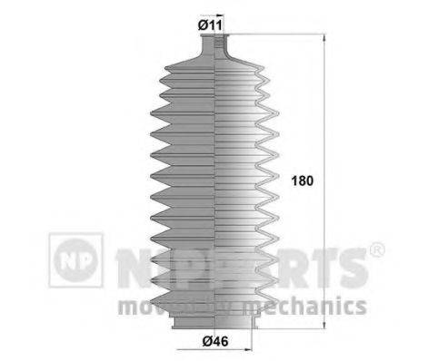 NIPPARTS J2841011 Комплект пильника, рульове управління