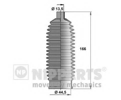 NIPPARTS J2841014 Комплект пильника, рульове управління