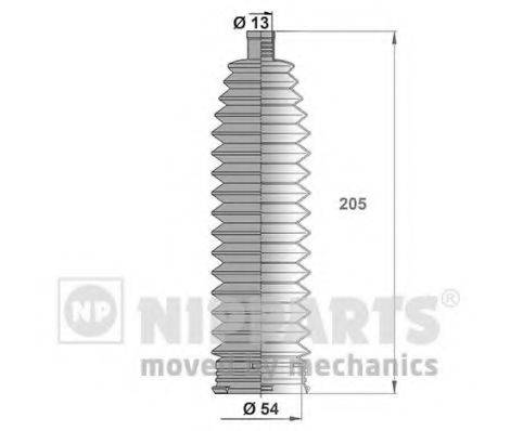 NIPPARTS J2841017 Комплект пильника, рульове управління