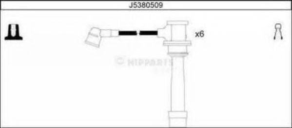 NIPPARTS J5380509 Комплект дротів запалення