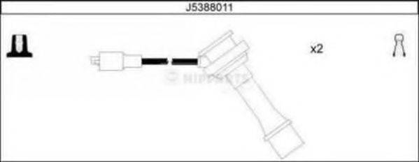 Комплект проводов зажигания NIPPARTS J5388011