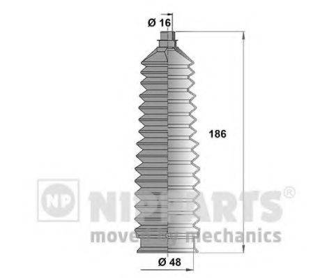 NIPPARTS N2840307 Комплект пильника, рульове управління