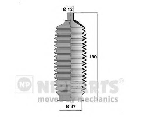 NIPPARTS N2841023 Комплект пильника, рульове управління