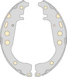 MGA M772 Комплект гальмівних колодок
