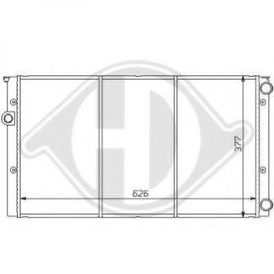 DIEDERICHS 8138129 Радіатор, охолодження двигуна