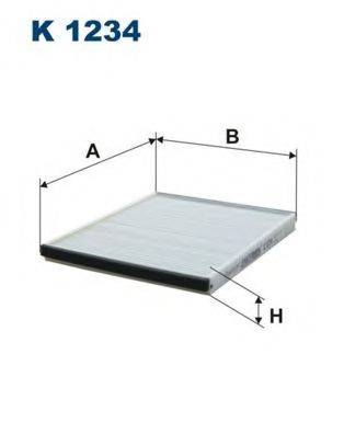 FILTRON K1234 Фильтр, воздух во внутренном пространстве