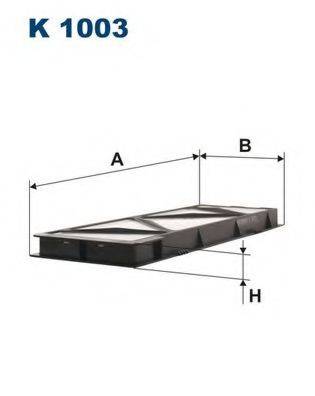 FILTRON K1003 Фильтр, воздух во внутренном пространстве