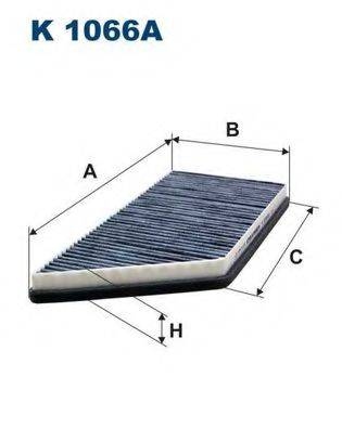 FILTRON K1066A Фільтр, повітря у внутрішньому просторі