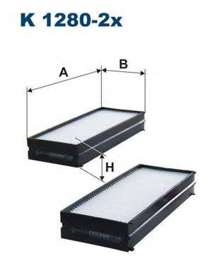 FILTRON K12802X Фільтр, повітря у внутрішньому просторі