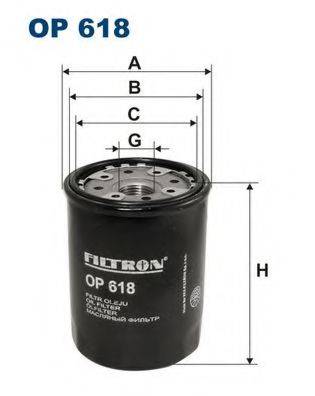 FILTRON OP618 Масляний фільтр