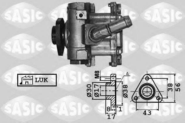 SASIC 7076040 Гідравлічний насос, кермо