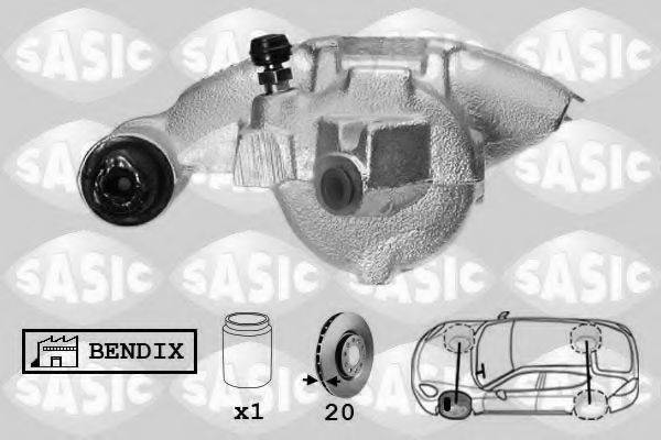 SASIC SCA6266 гальмівний супорт