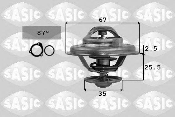 SASIC 9000167 Термостат, що охолоджує рідину