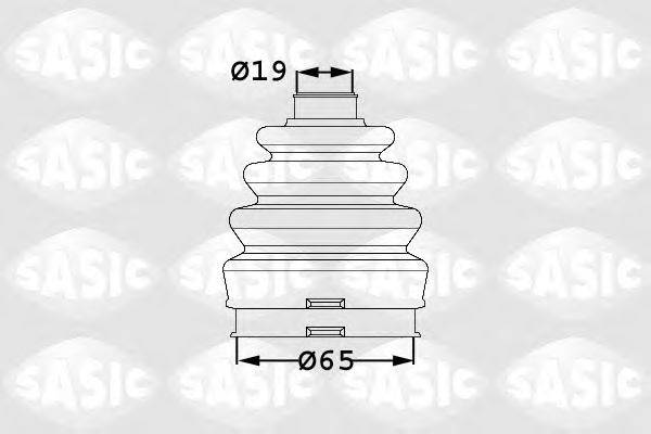 SASIC 1906007 Комплект пильника, приводний вал