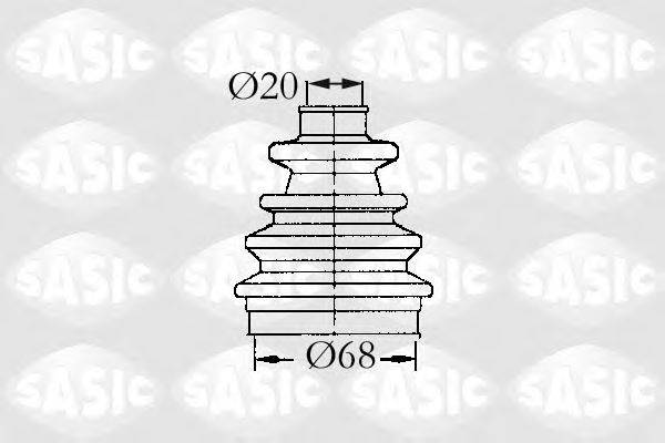 SASIC 9004635 Комплект пильника, приводний вал