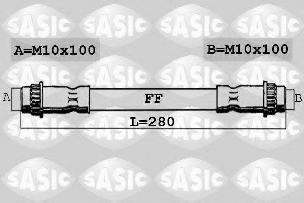 SASIC SBH0286 Гальмівний шланг