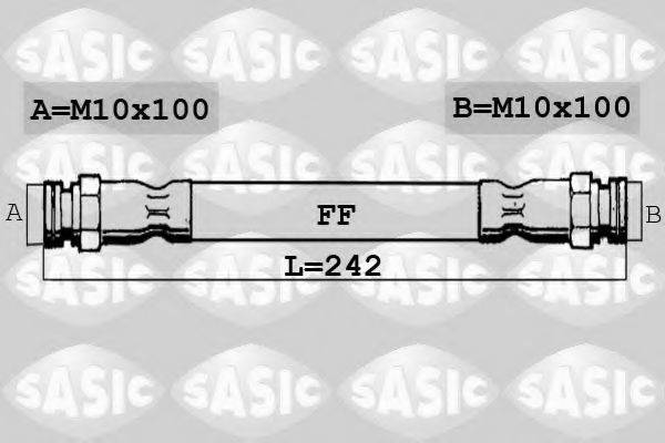 SASIC SBH6292 Тормозной шланг