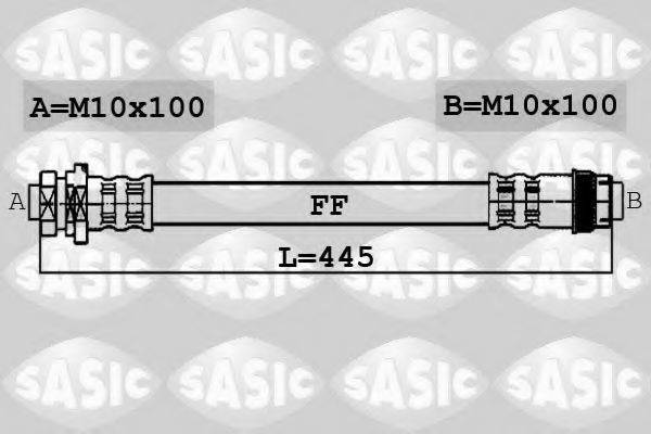 SASIC 6604038 Гальмівний шланг